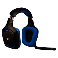 Logitech G430 Surround Sound Gaming Headset, Black
